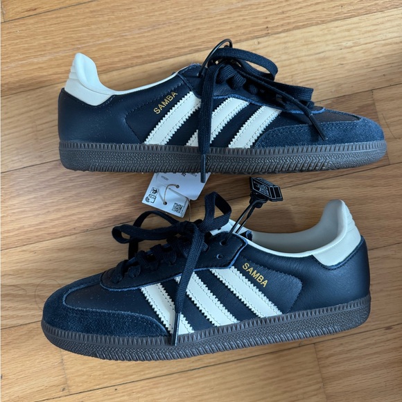 NWT RARE Adidas Sambas OG 'Night Navy Gum' - Picture 10 of 12